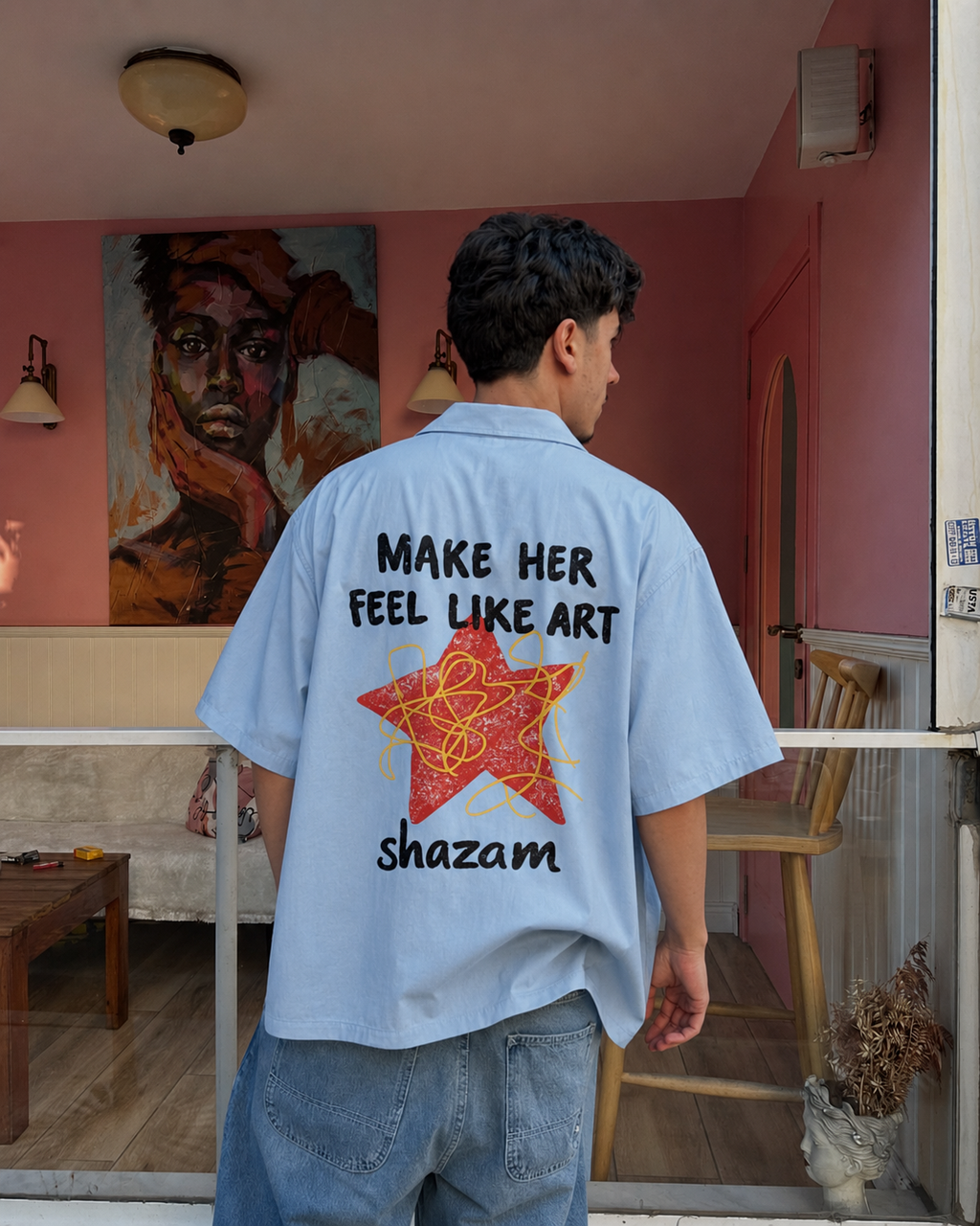 Art Oversized Shirt