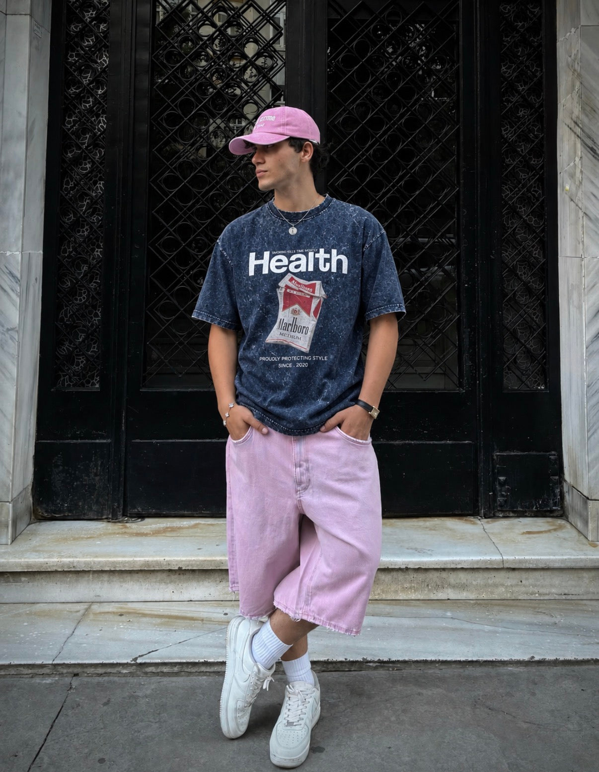 health blue oversized