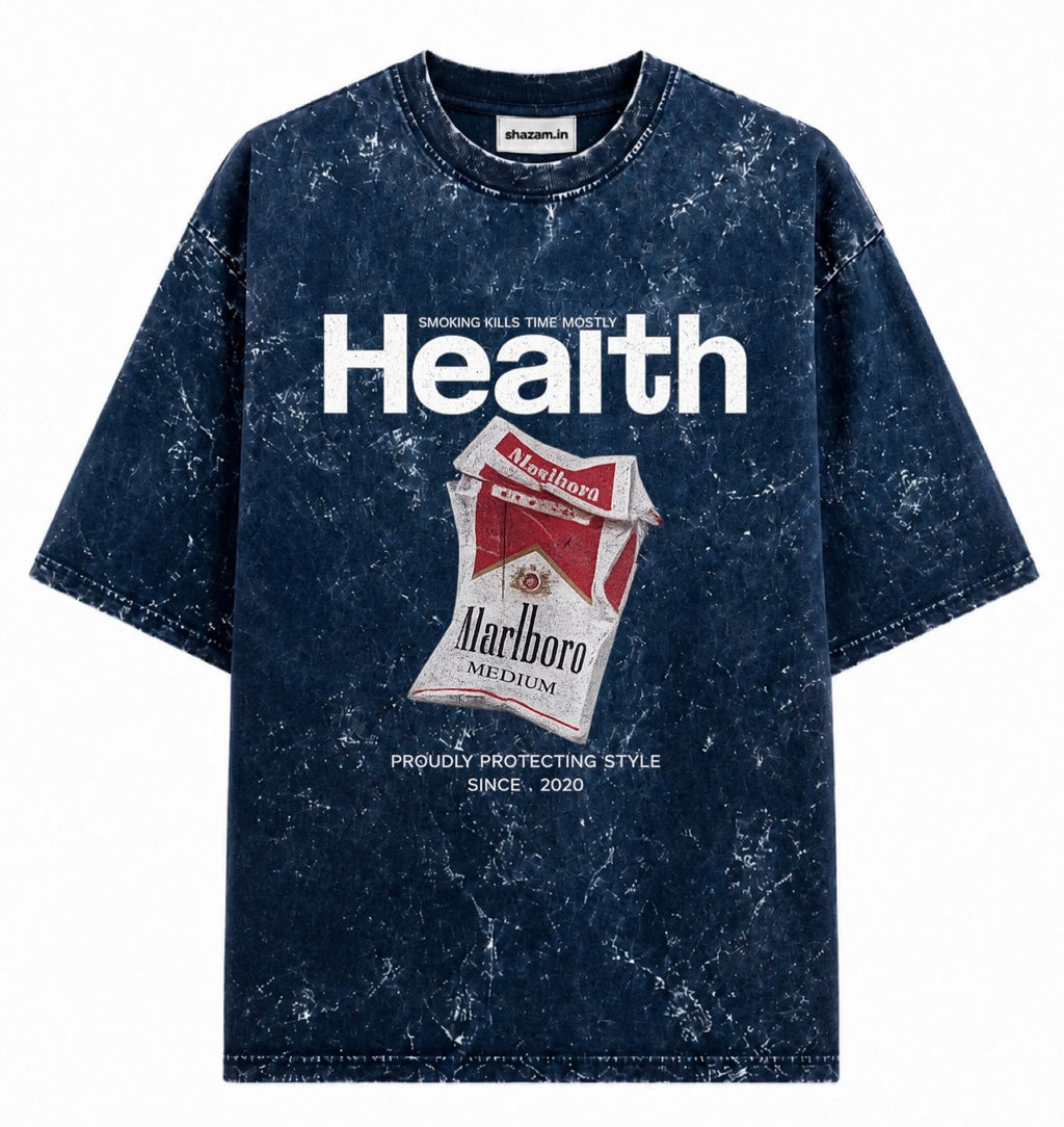 health blue oversized
