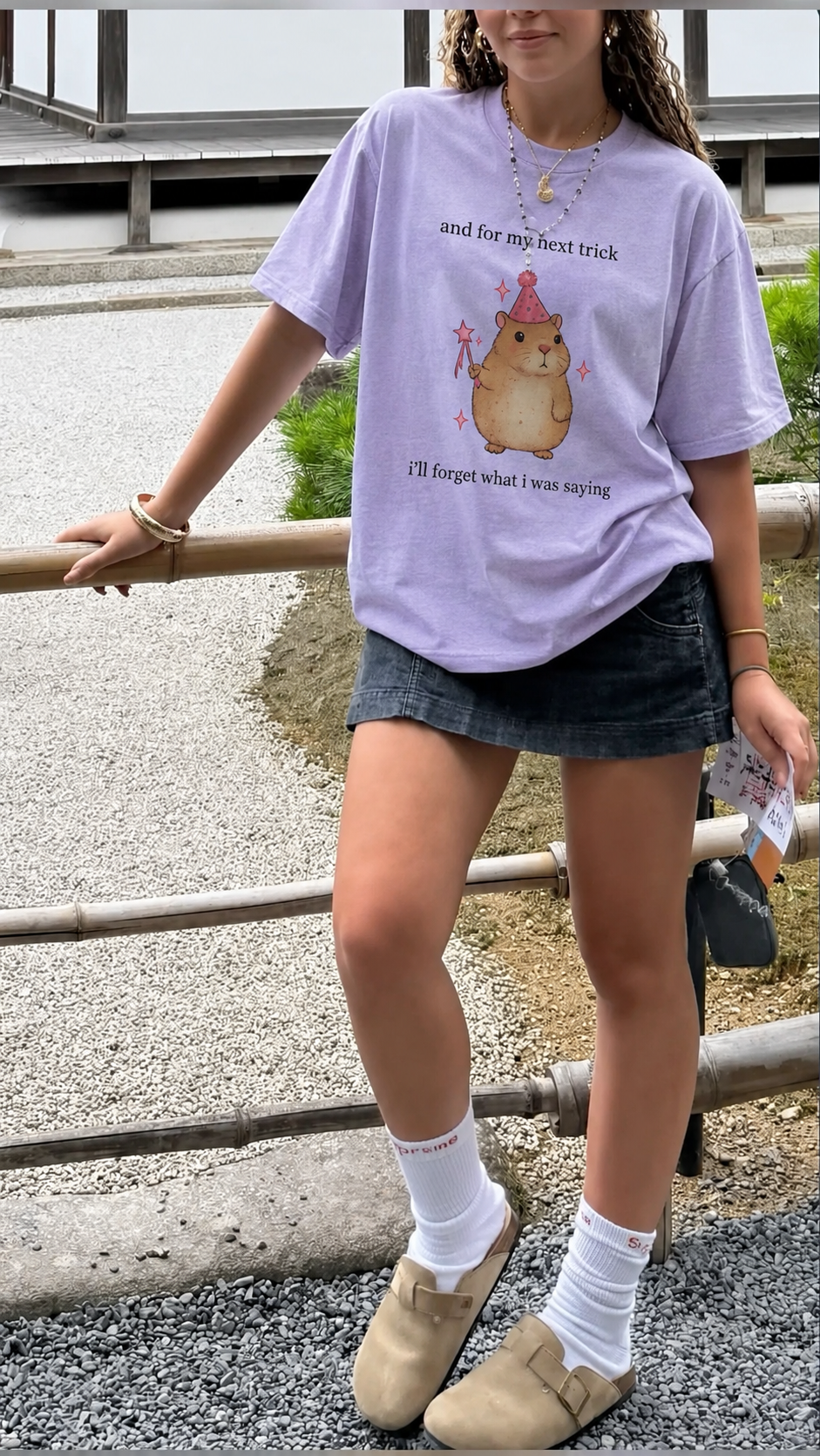 magic lavender tee