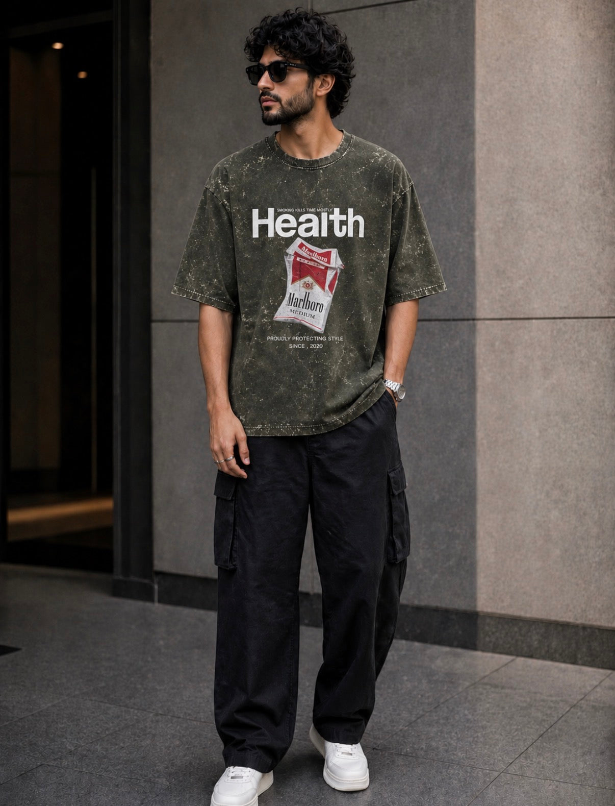 olive green oversized