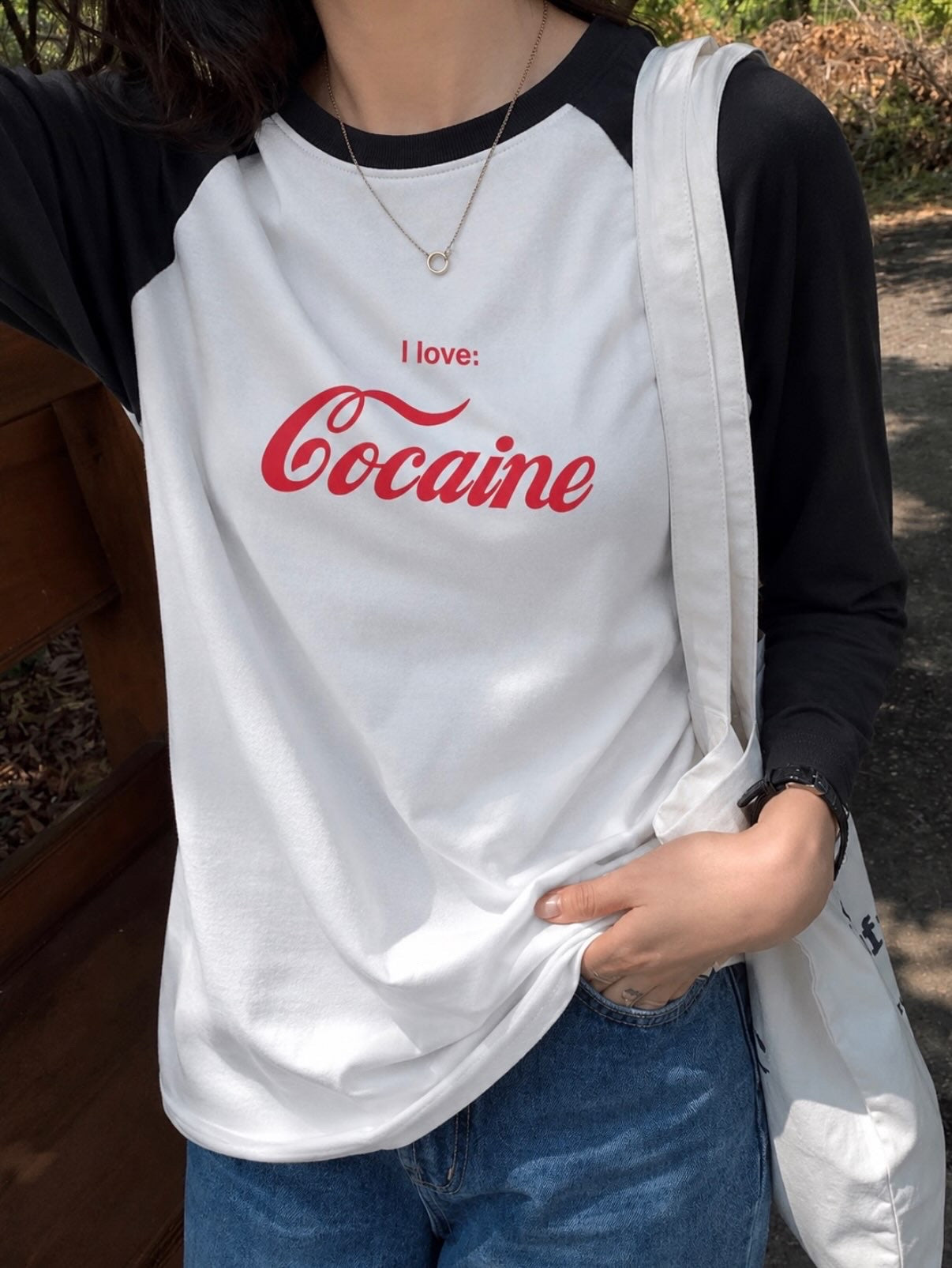 cocaine tee
