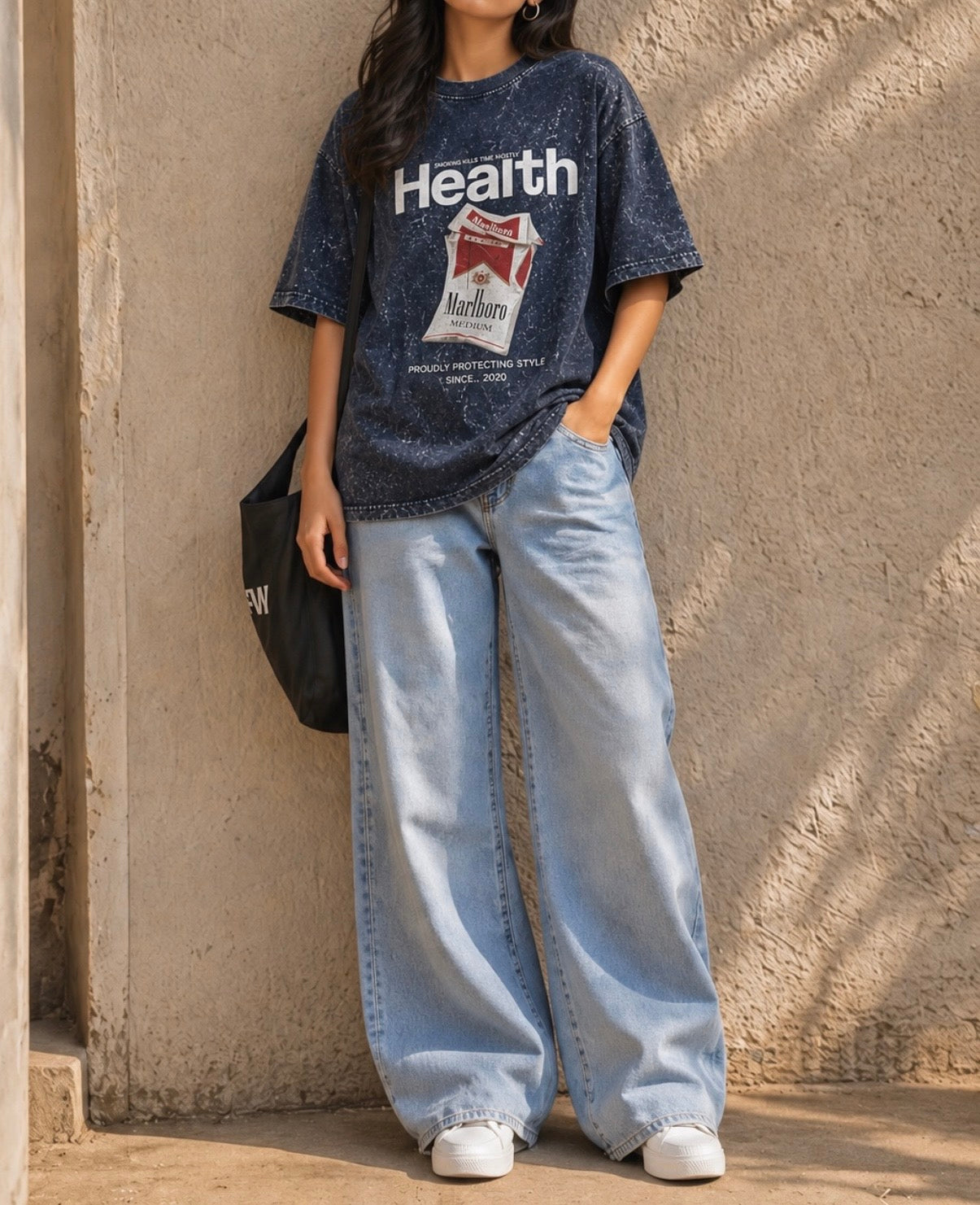 health blue oversized