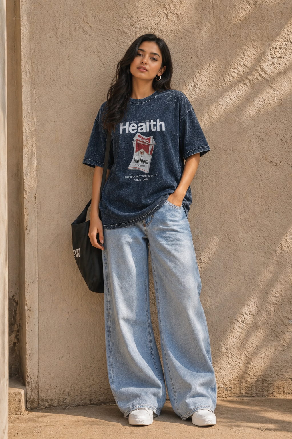 health blue oversized