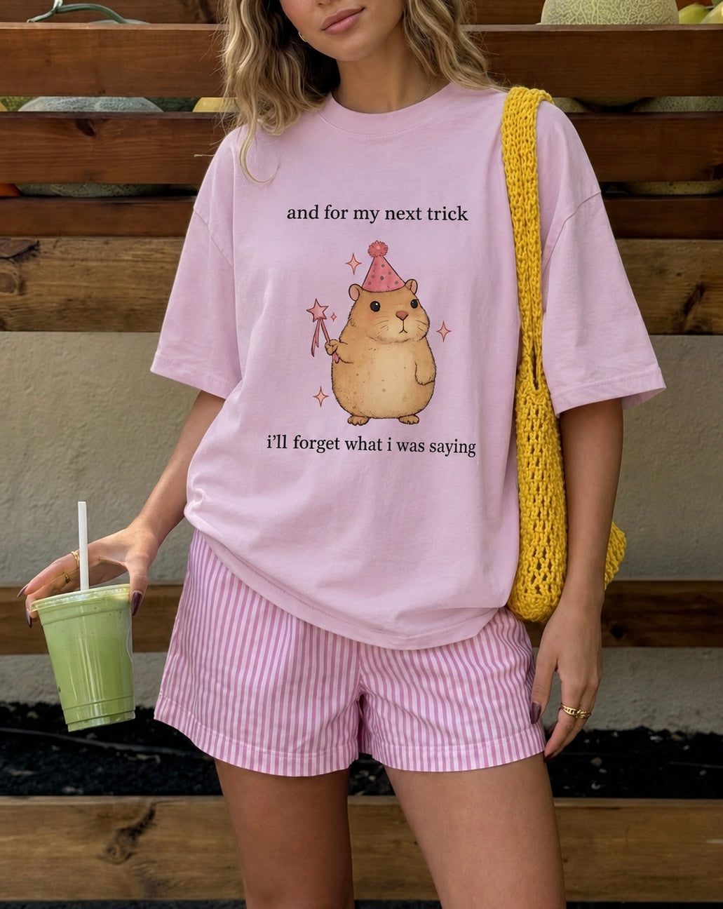 magic pink tee