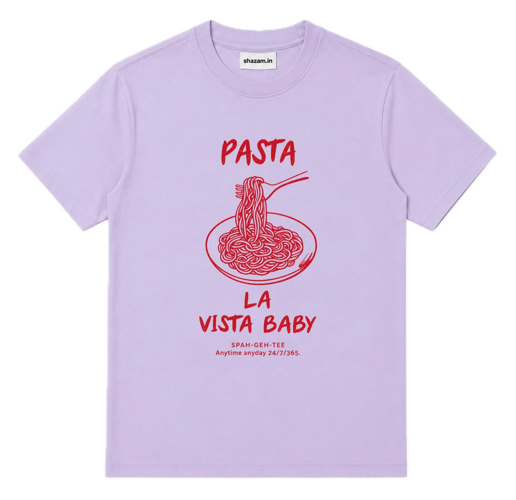 lavender pasta tee