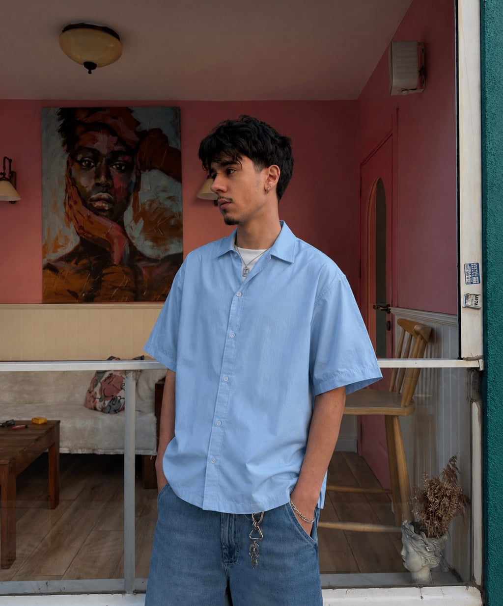 Art Oversized Shirt