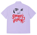 STALKER lavender shirt
