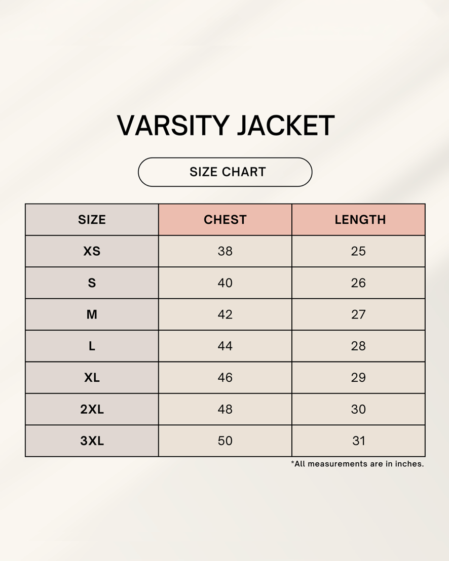 unisex varsity jacket