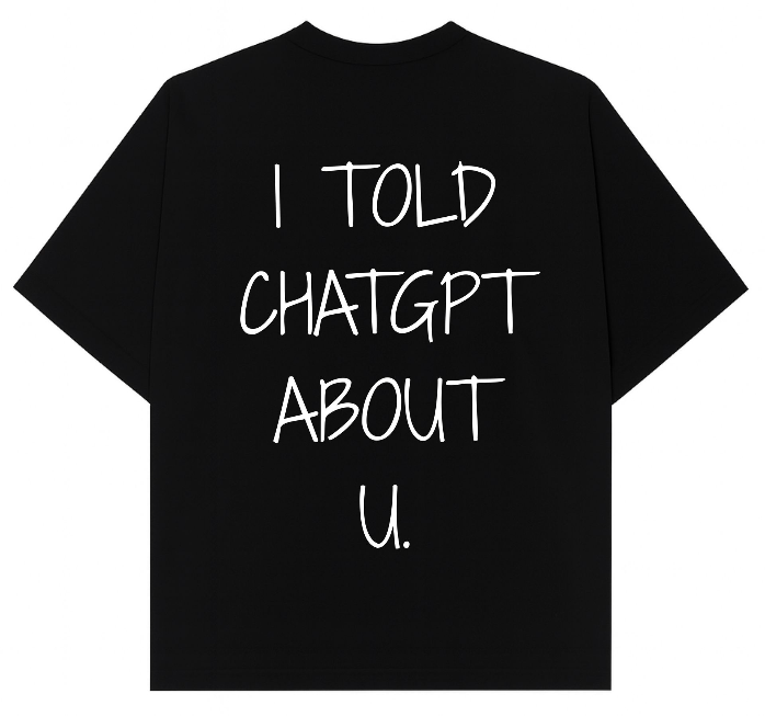 CHATGPT oversized tee